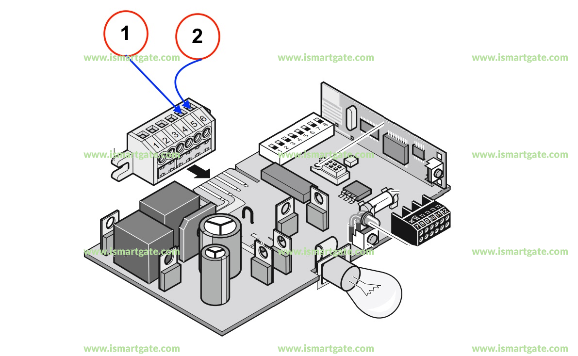 Wiring diagram for APERTO 868 LX